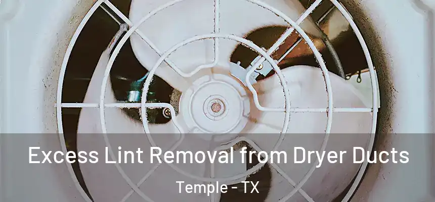 Excess Lint Removal from Dryer Ducts Temple - TX